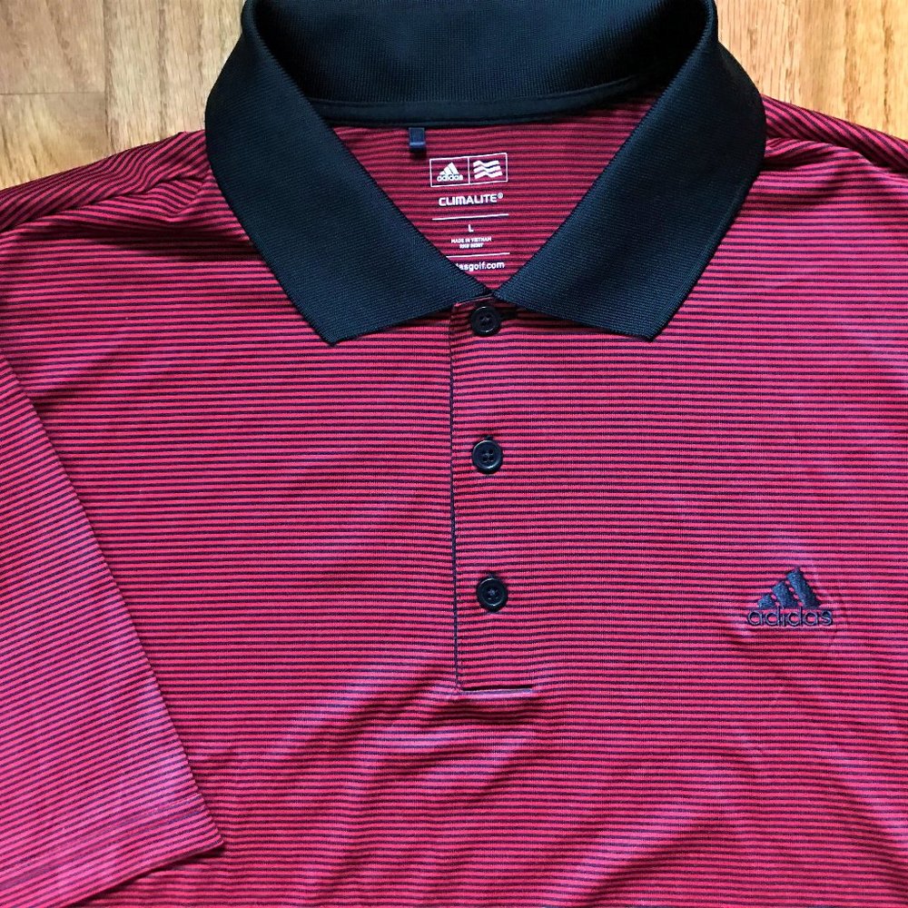 Men's Adidas Clima Lite Polo Shirt .